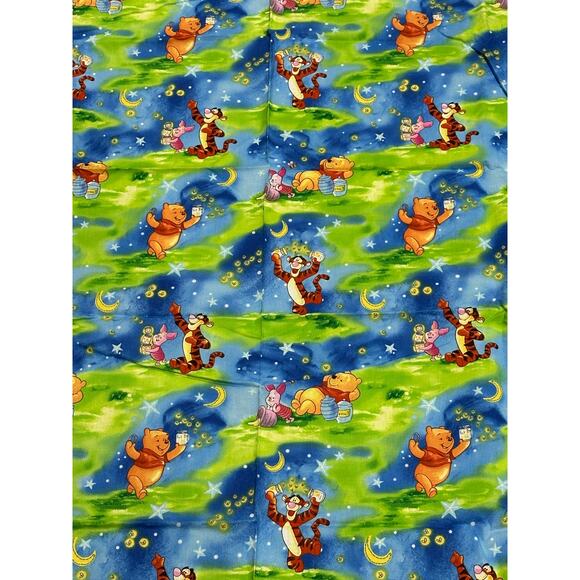 Winnie the Pooh, Fabric Panel, Disney, Sewing Supply, Bedding, ~ 250811-WH 490 - Picture 1 of 4